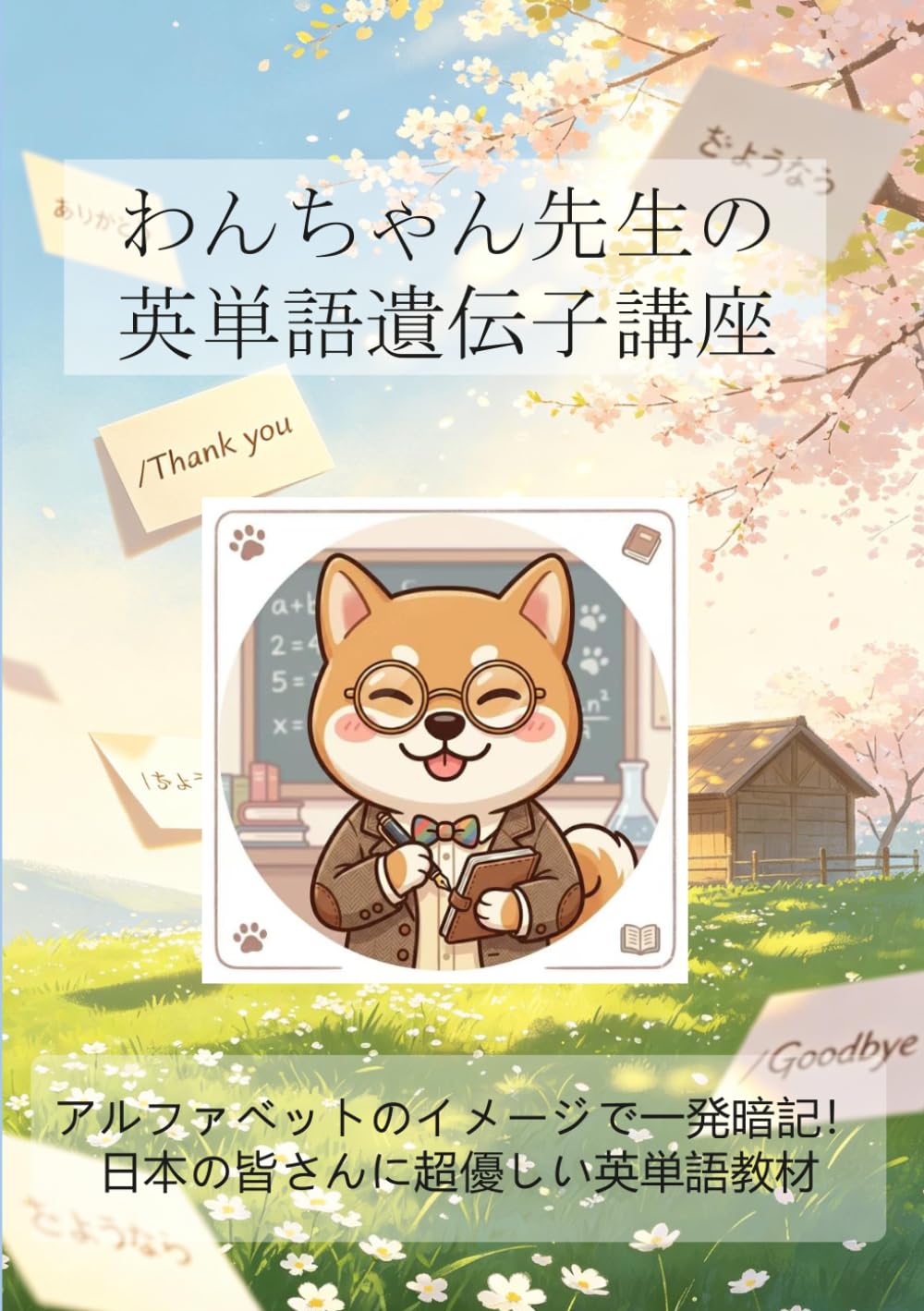 わんちゃん先生の英単語遺伝子講座: 英単語暗記・アルファベットイメージ学習