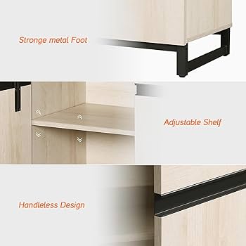 Amazon.com: WAMPAT Modern TV Stand for TVs Up to 110 Inch, 3