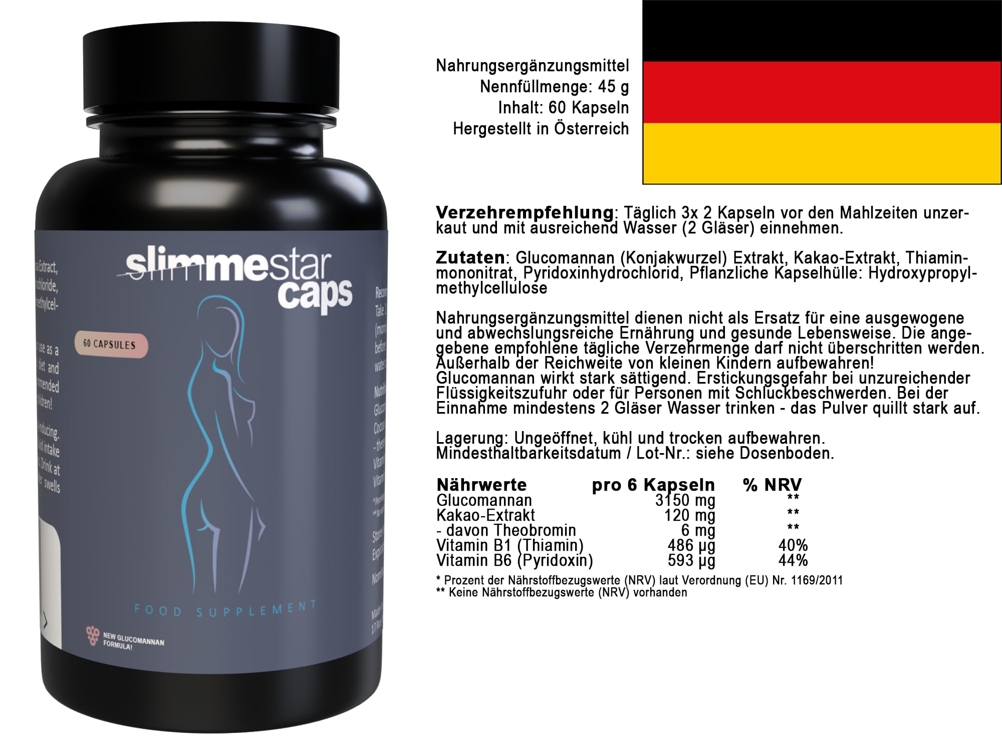 Slim me star - 60 Kapseln