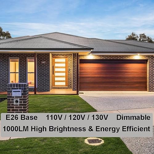 Miniatura 3 de Vinaco Par30 halógena de cuello largo de 75 W, 6 bombillas PAR30s 75 W 120 V, regulables, de alta eficiencia y larga duración, base E26, blanco