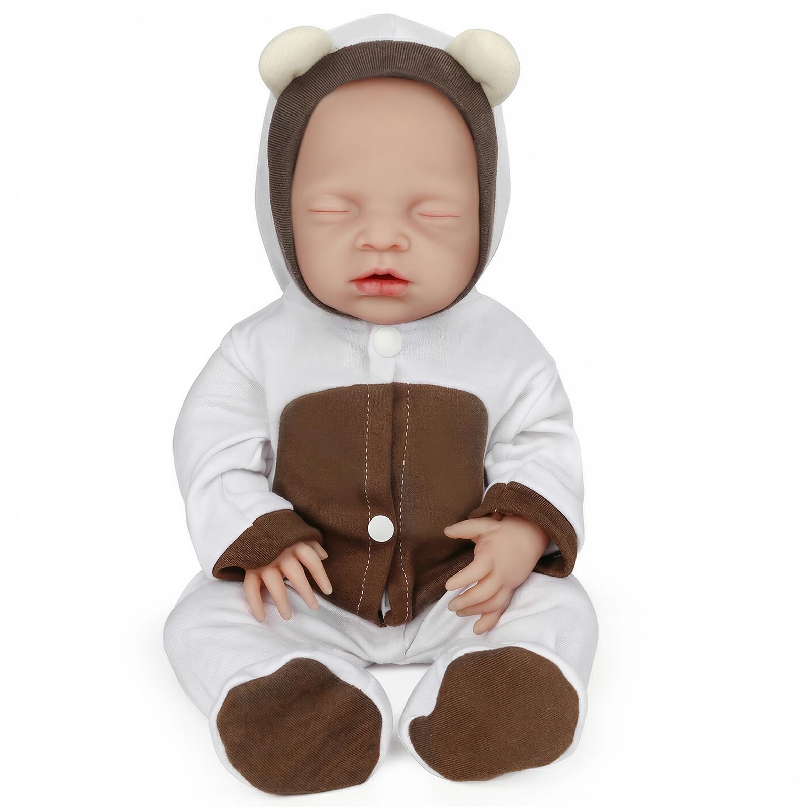16 inch Full Silicone Reborn Baby Dolls Girl Anatomically Correct Cute Real Babies Stress Relief Anti-Stress Toys for Kids