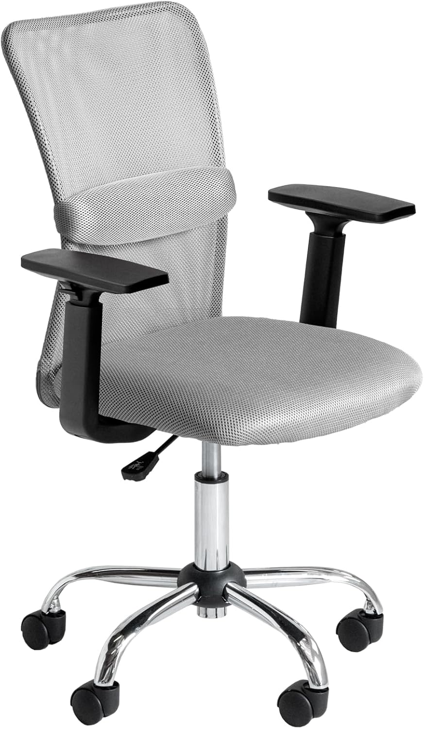 タンスのゲン オフィスチェア 昇降アームレスト付 メッシュ ランバー