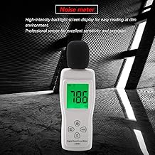 Testador de qualidade de som, medidor de nível de som de alta precisão, alcance de 30 a 130 dBA, dispositivo de medição de ruído, leitor de nível de pressão, decibéis para indústria com grande visor LCD