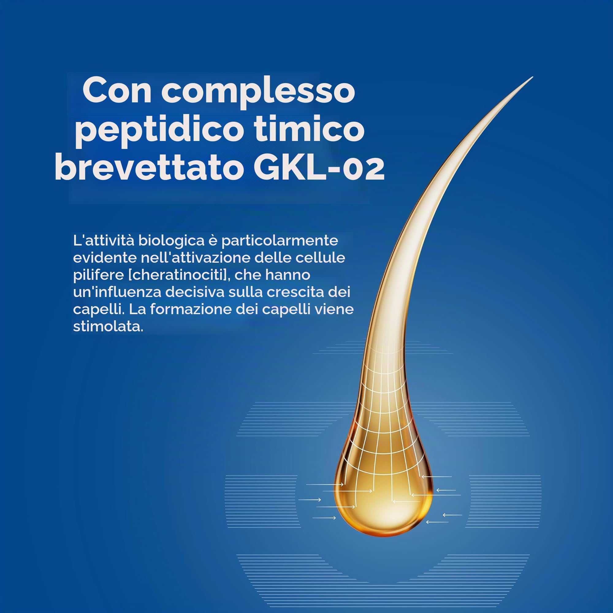 THYMUSKIN Forte Set: in caso di caduta dei capelli dovuta alla chemioterapia. Stimola la crescita dei capelli. Set (1 shampoo da 200 ml + 1 gel siero da 200 ml)