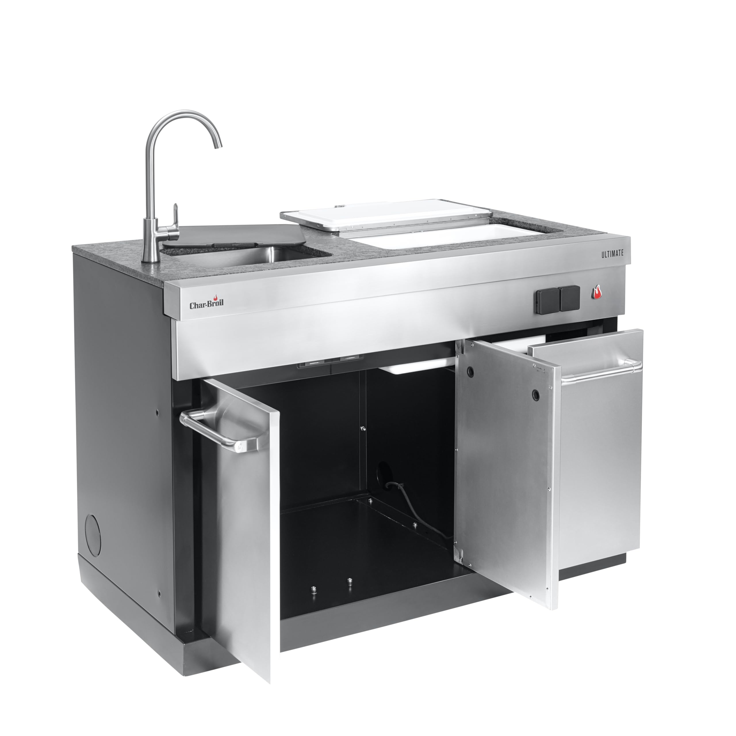 Char-Broil Ultimate Entertainment Unit Cocina al Aire Libre, Acero Inoxidable