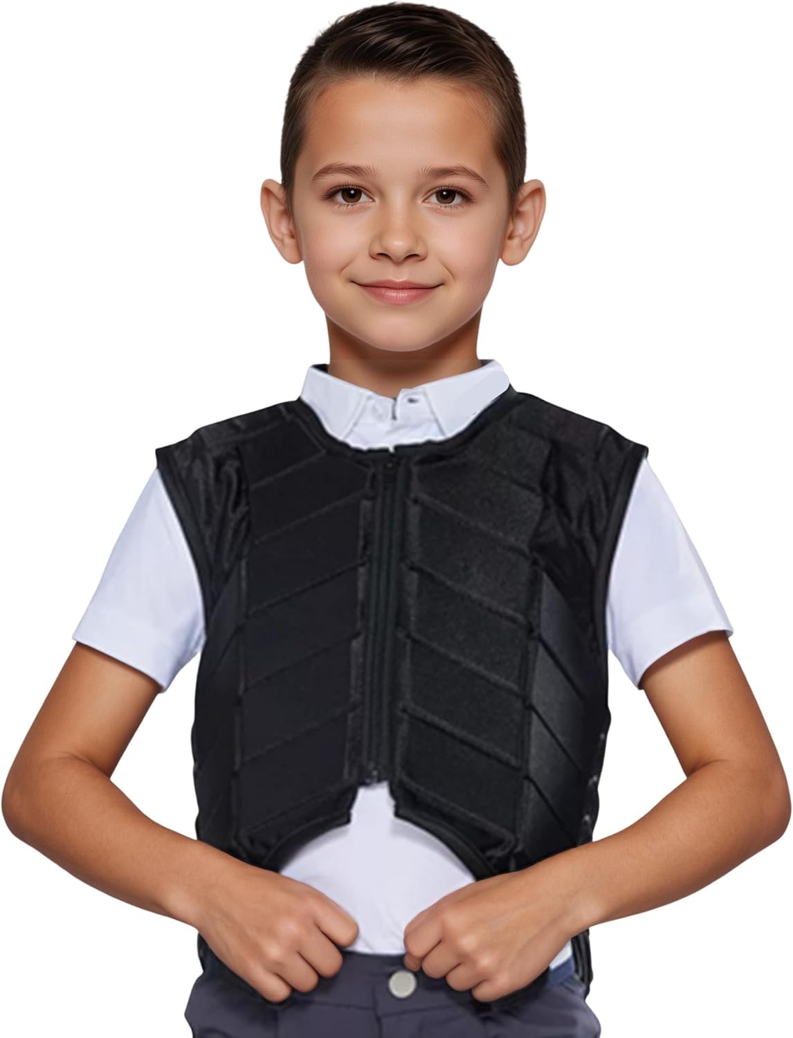Horse Riding Vest Kids Girls Equestrian Safety Vest Youth Children's Body Protector Horseback Riding Protection