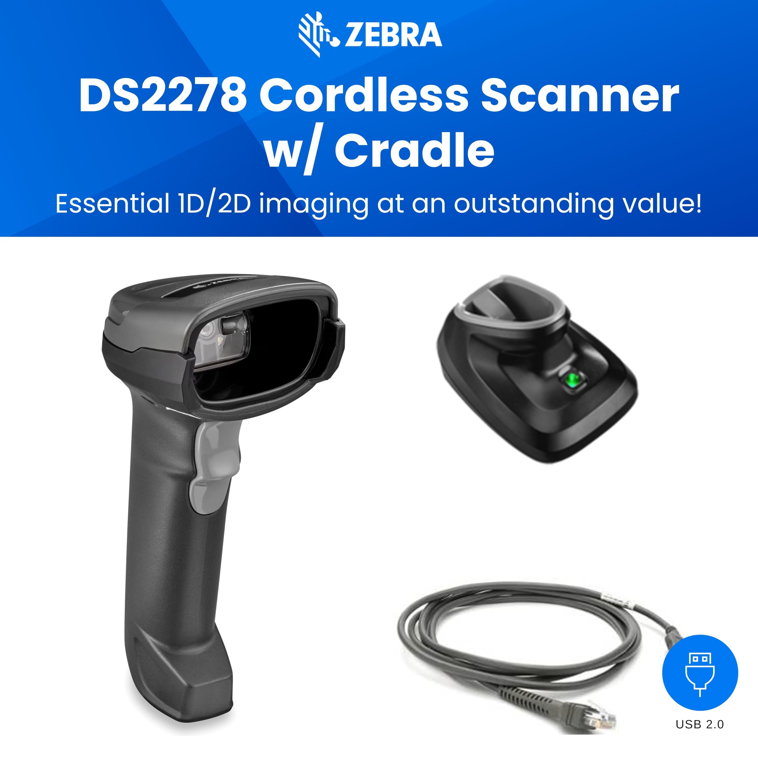Zebra DS 4308 Barcode Scanner in Indiana, Best service and support center for Ze