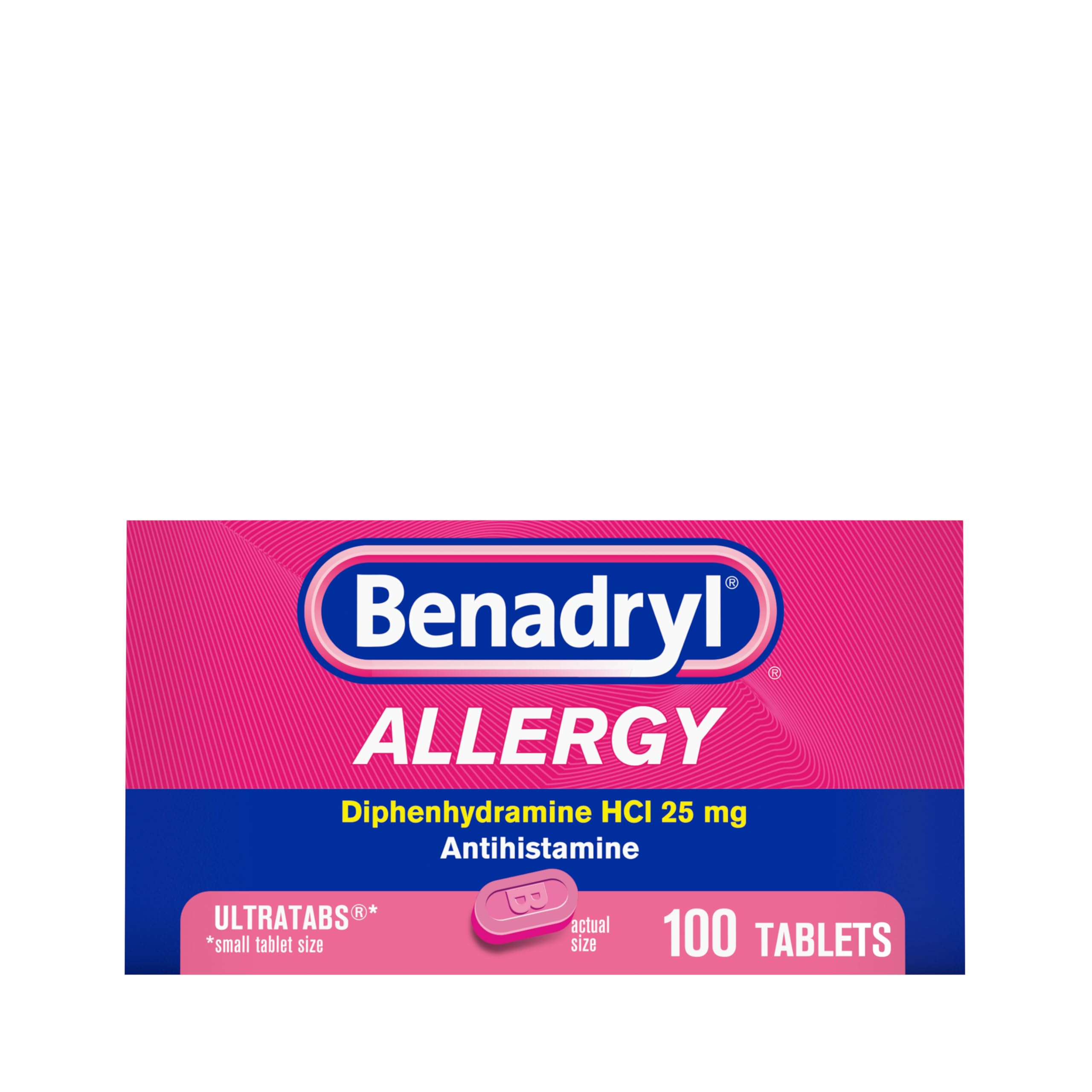 Benadryl Ultratabs 25 mg