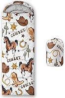 Vista 21 de Galaxy Wolf Camping Sleeping Bags Warm & Cool Weather Waterproof Backpacking Blue Purple Starry Sky Sleeping Bag All Seasons Camping, for Adult Kids