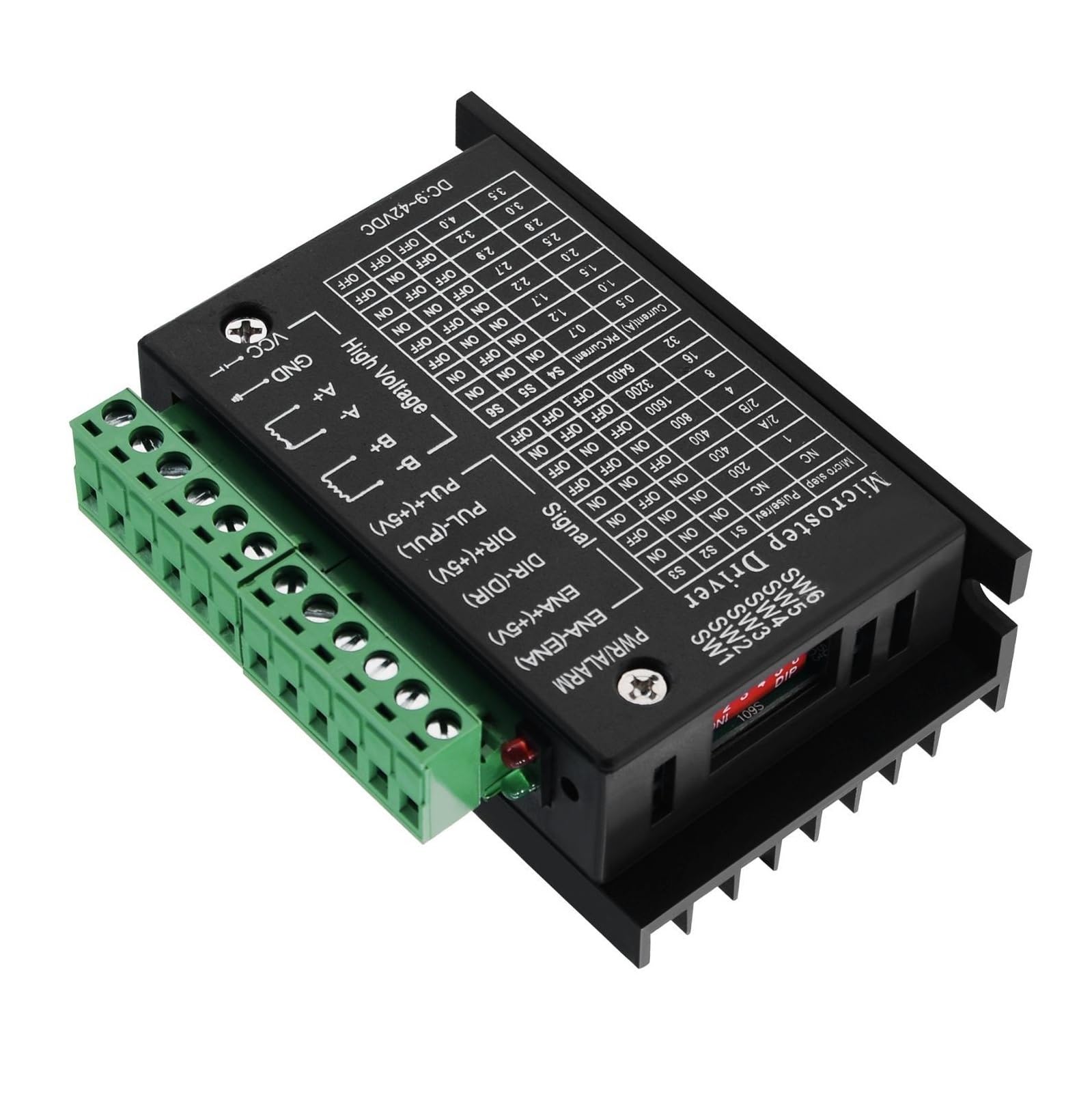 Driver del Motore Passo-Passo Driver Motore Passo-Passo Nema17 Nema 23 TB6600 4A Aggiornamento DC9-42V for Motore Steppa 42/57 for Stampante 3D for Macchina for Incisione su Legno CNC(5Pcs)