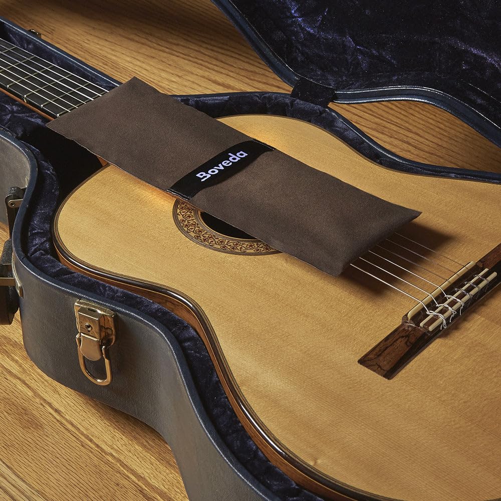 Boveda para instrumentos musicales - Bolsitas | 49% HR - Recambio para funda de tejido | Tamaño 70 para instrumentos de cuerda pulsada y frotada | Pack de 4