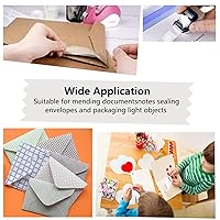 Vista 4 de Paquete de 12 rollos de cinta transparente, recambios de cinta transparente, cada rollo de 34 x 1000 pulgadas, núcleo de 1 pulgada, para oficina