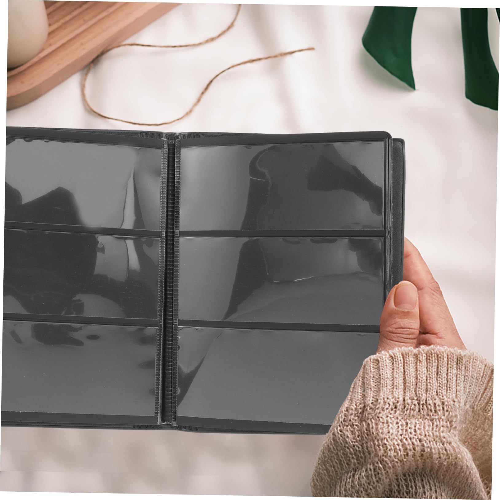 SEWACC Coin Collection Book Coin Storage Coin Binder for Collectors Coin Collecting Stock Book Coin Organizer Storage Collection Book Coin Collecting Album Coin Collector Binder