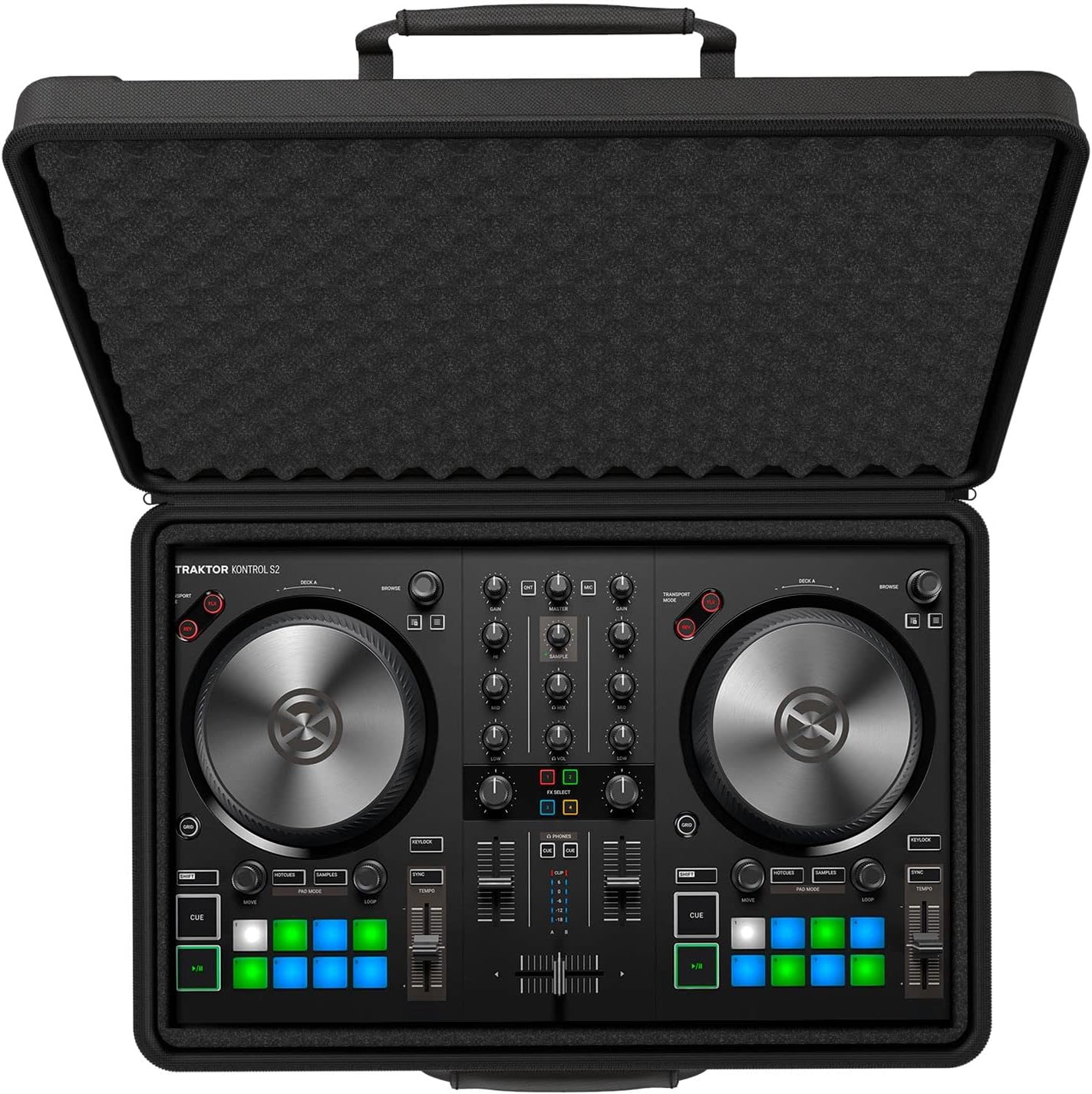 Audibax Atlanta Case 60 - Digital Controller Case - Travel Carrying Bag - DJ Controller Case & Mixing Tables - Music Equipment Case