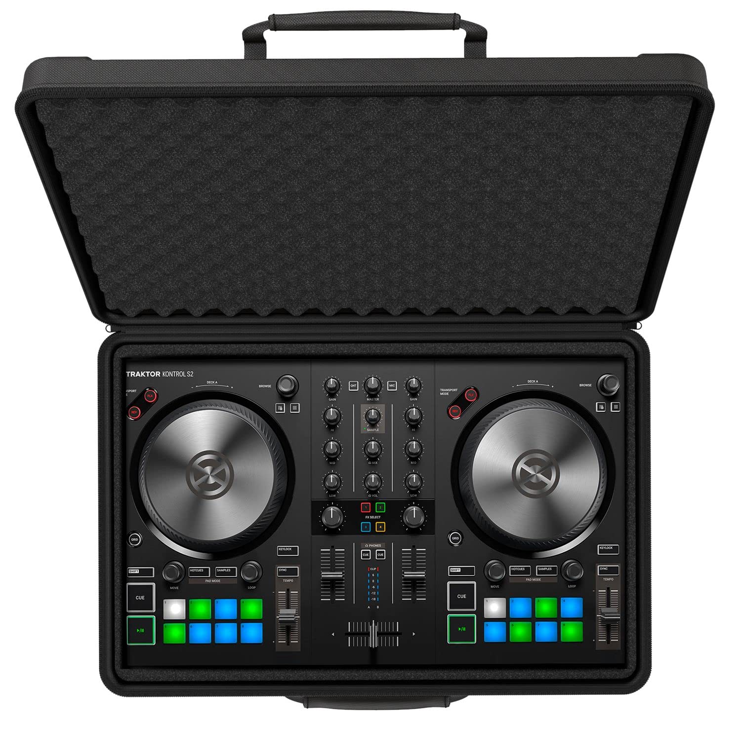 Audibax Atlanta Case 120 - Custodia per Controller Digitali - Borsa da Trasporto da Viaggio - Custodia per Mixer e Tastiere Midi - Custodia per Apparecchiature Musicali