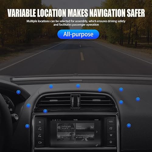 Miniatura 6 de 2 soportes magnéticos para teléfono, soporte magnético para teléfono con imán súper fuerte, rotación de 360° para tablero de instrumentos de