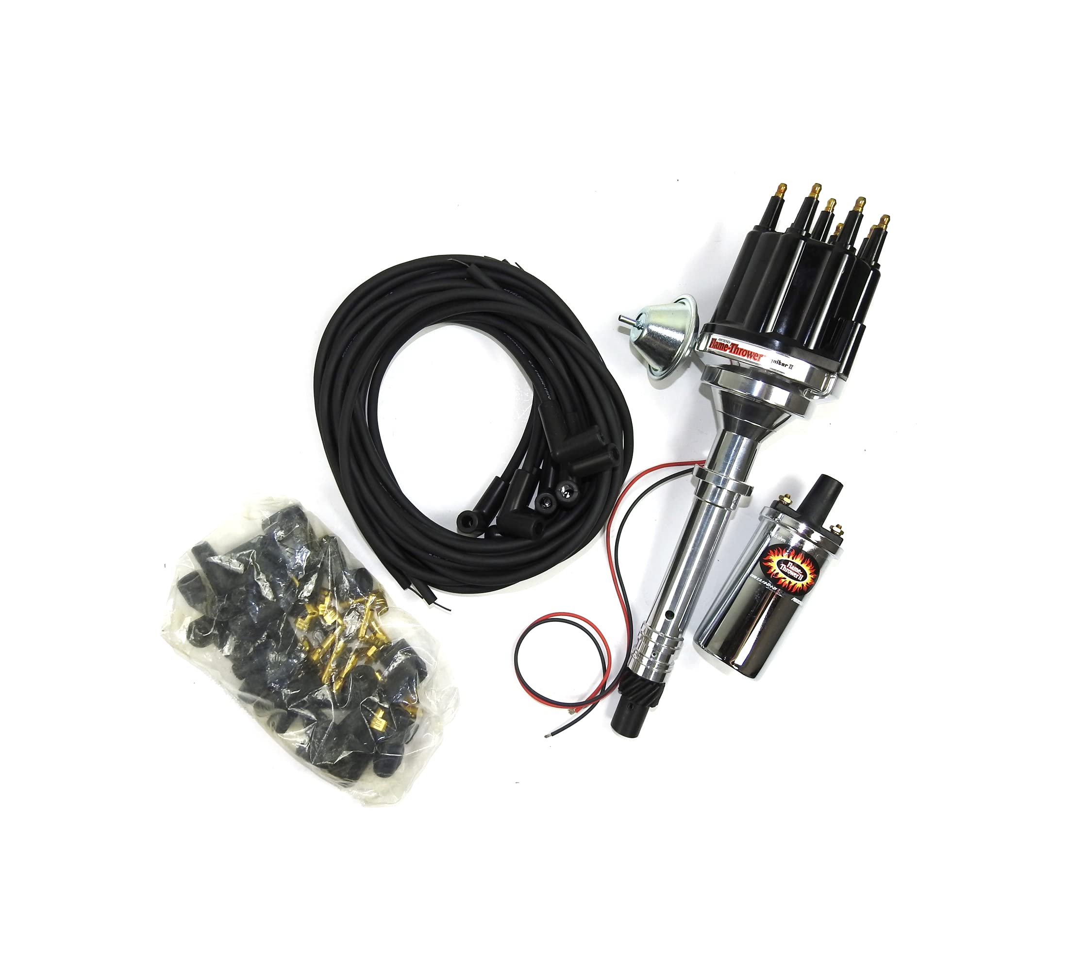 Pertronix Bundle010 Ignition Kit (Includes Chevy SB/BBPlay Distributor Black Male Cap), 1 Pack