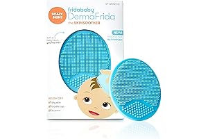 Frida Baby DermaFrida The SkinSoother Baby Bath Brush | Cradle Cap Brush for Babies