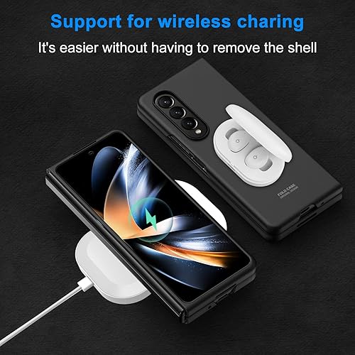 Miniatura 3 de TSQQST Funda para Samsung Galaxy Z Fold 4 5G 2022, cuerpo completo, policarbonato duro, ultrafina, antiarañazos, a prueba de golpes, funda