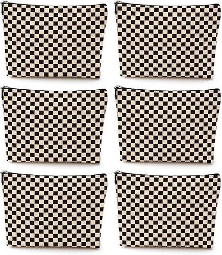 Miniatura 9 de Bolsa de maquillaje a cuadros retro colorida para mujeres, hermana, amiga, Navidad, cumpleaños, Cuadros 1253 Cuadros 1253,Cuadros 1250,Cuadros