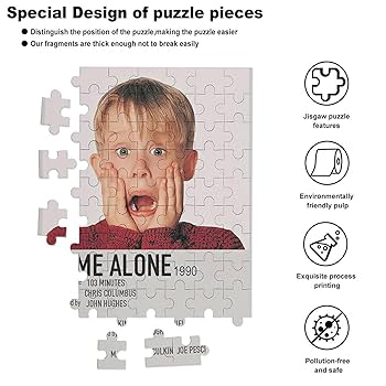 Amazon | 映画のポスター ホームアローン ジグソーパズル 誕生日