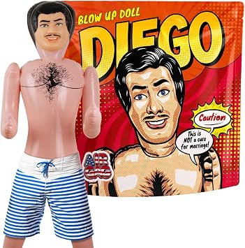 AIR GAG Decorative Inflatable 59 Inch Figure for Party Decor, Events and Displays Clothes Not Included
