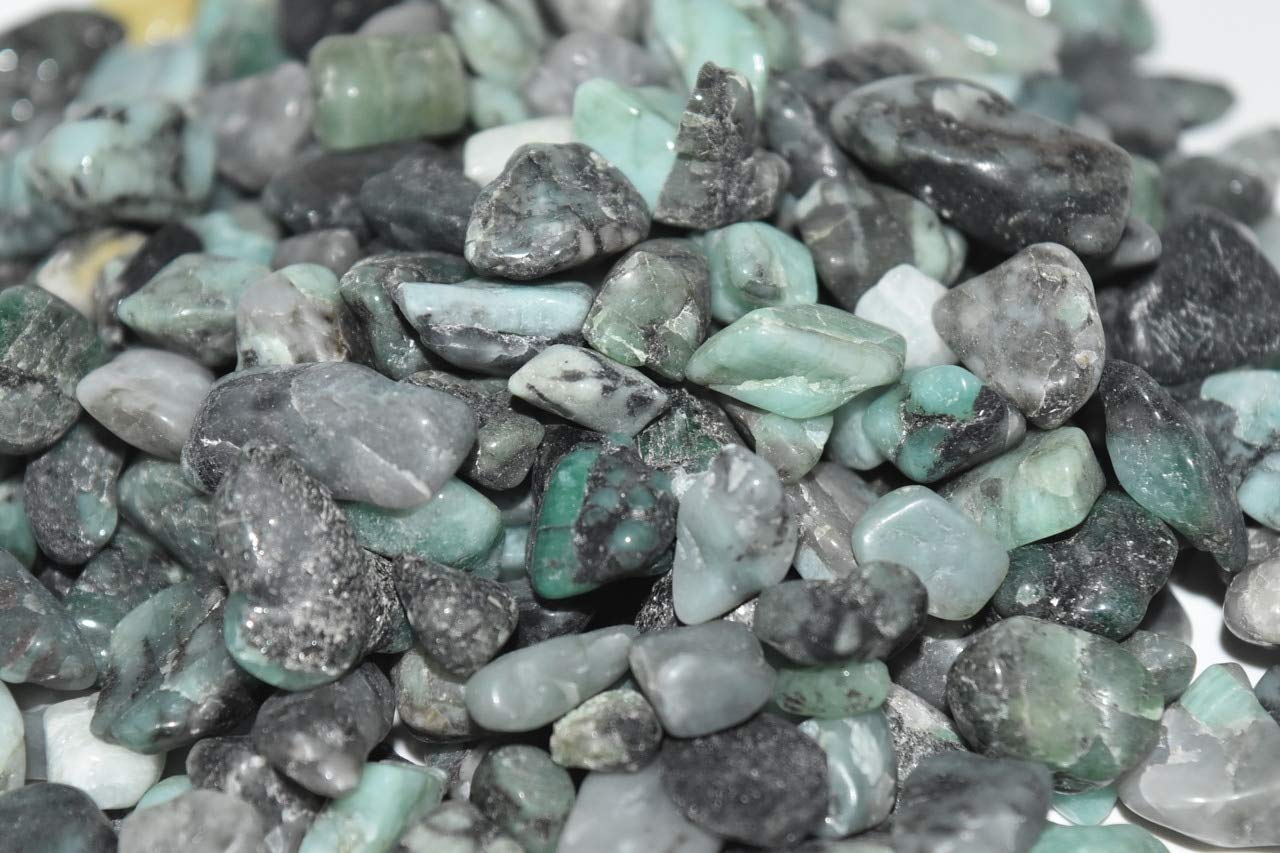 Nature's Enlightenment 50g Emerald Crystal Chips