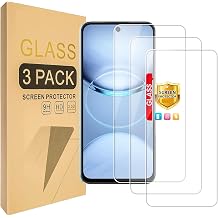 [3 Pack] Compatible for Xiaomi Redmi Note 12S Screen Protector Tempered Glass [High-definition scratch-resistant, 9H hardness]