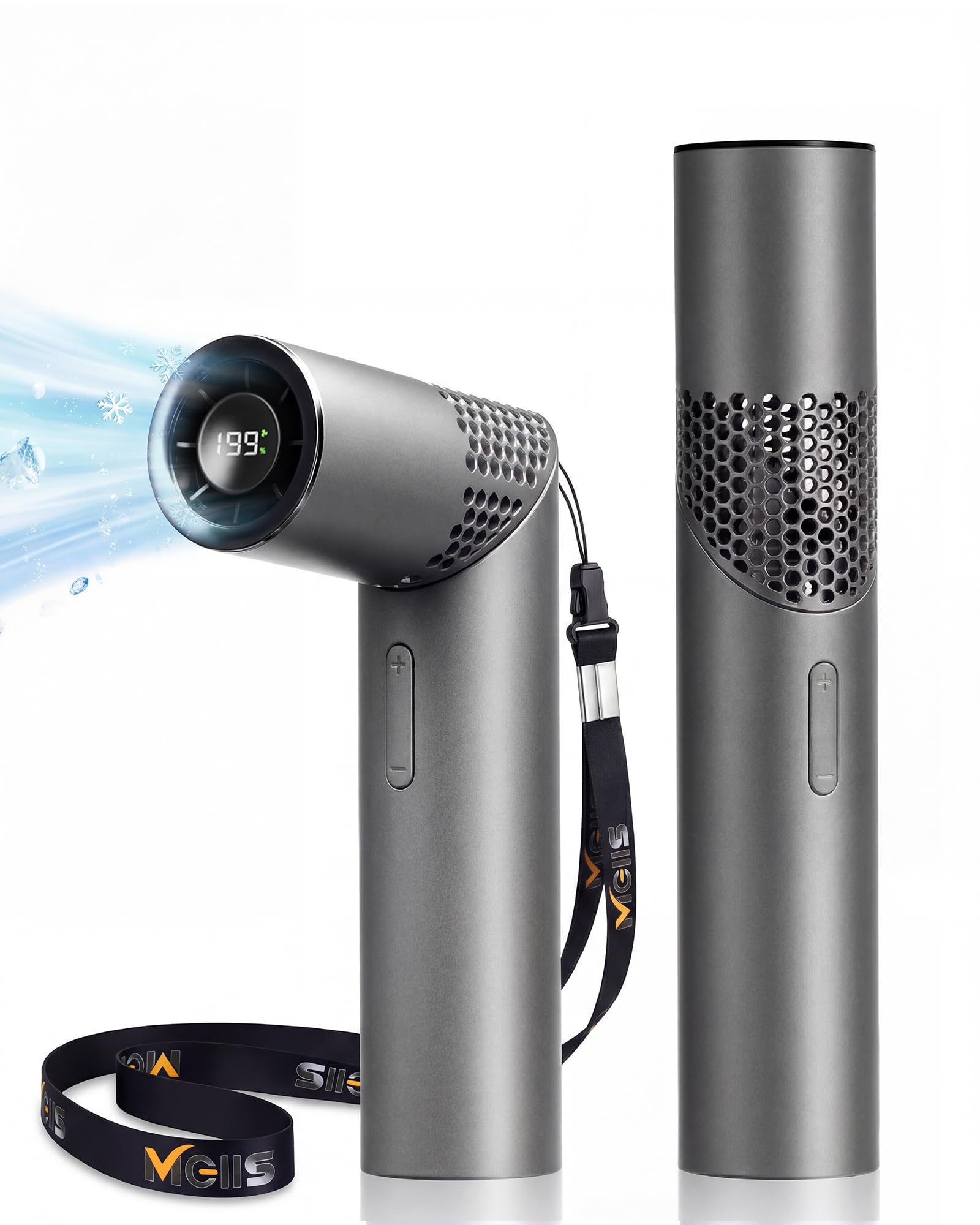 Ventilateur turbo portable et ventilateur personnel de voyage rechargeable avec flux d'air puissant