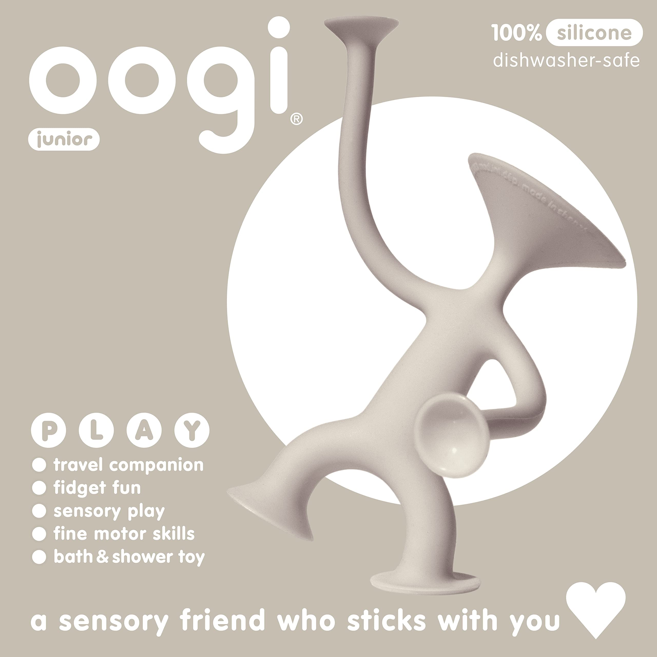 MOLUK OOGI Junior Figure, Silicone Toys for Children Kids Toy, Elastic Stretch Figure with Suction Cups, Fidget Fun - Image 3