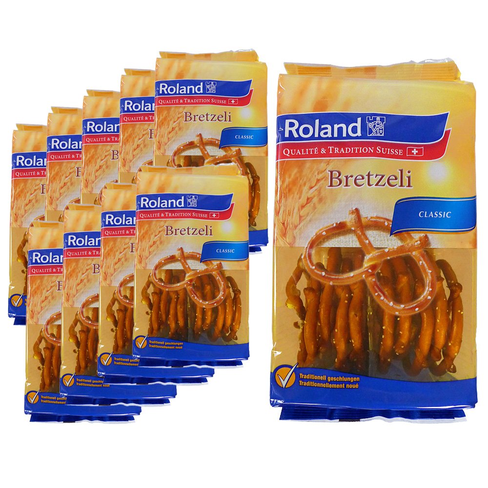 10er SET Bretzeli Classic 100 g Brezel Laugenbrezel Salzbrezel
