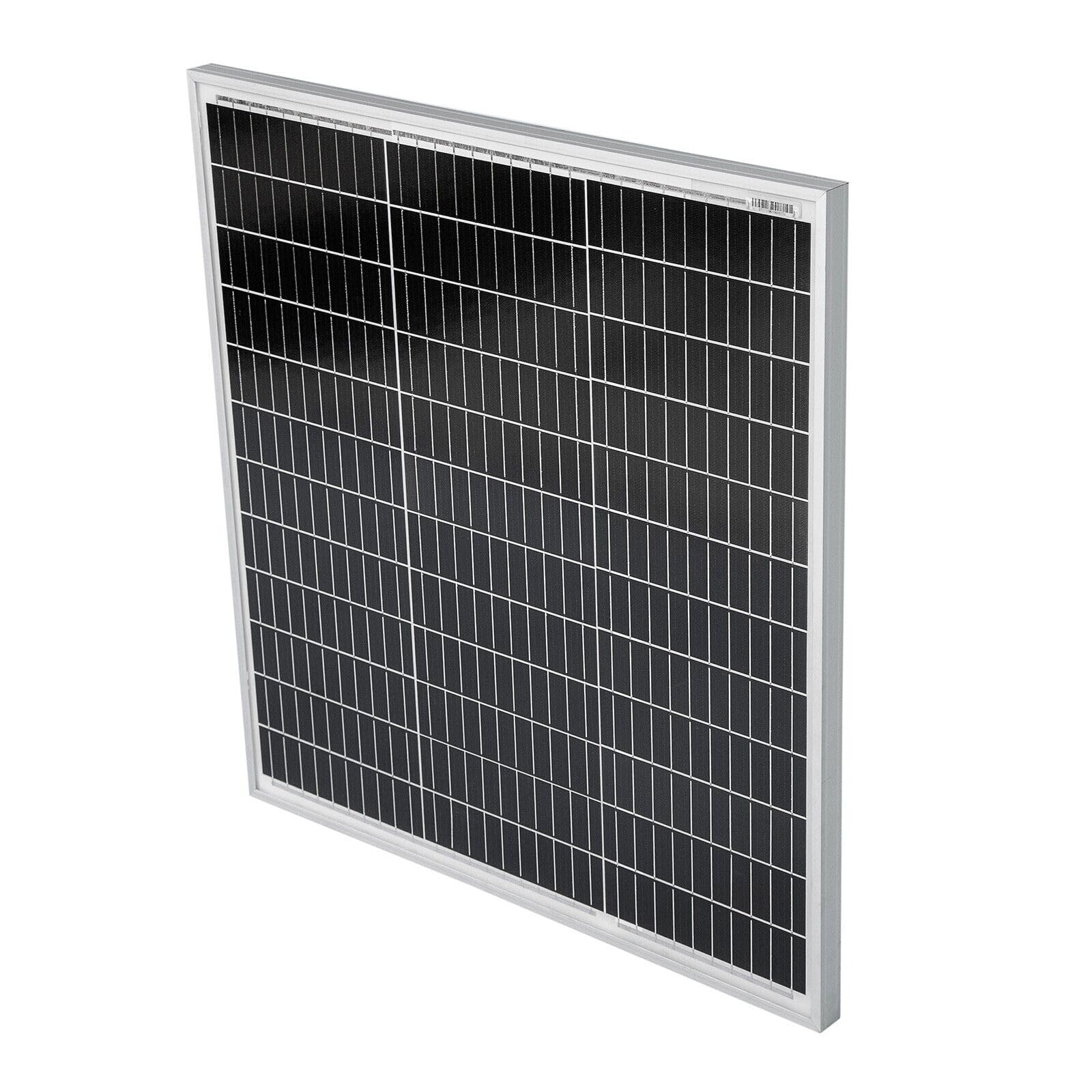 Pannello Solare Fotovoltaico 50W 12V Monocristallino Super Efficiente Off Grid