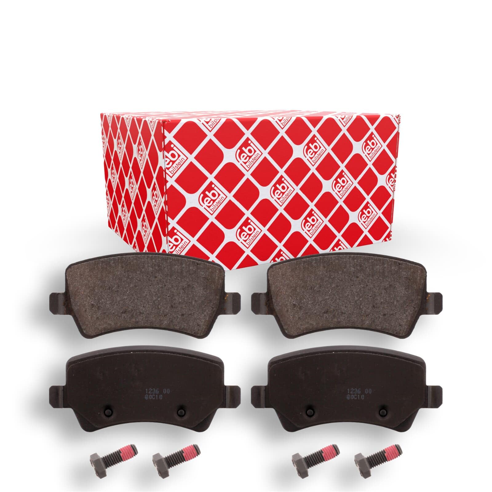 febi bilstein 16625 Brake Pad Set with bolts, 1 unit