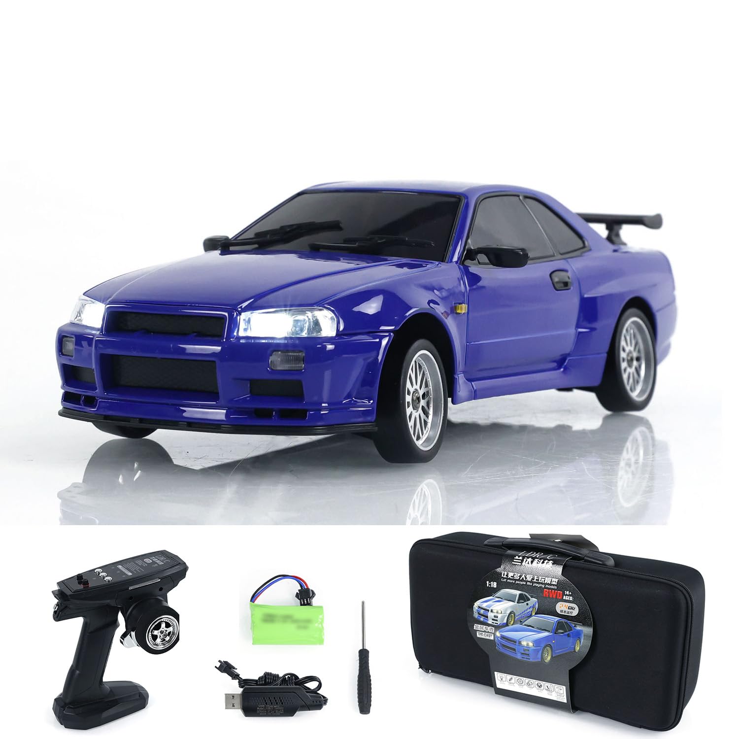 Amazon.co.jp: wheelfun 1/18 LDRC ラジコン レーシングカー