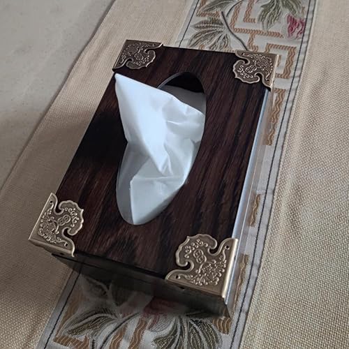 Miniatura 7 de Box - Protector de esquina de metal, 4 unidades, protector de esquina decorativo de metal, protector de seguridad para gabinete, parachoques de