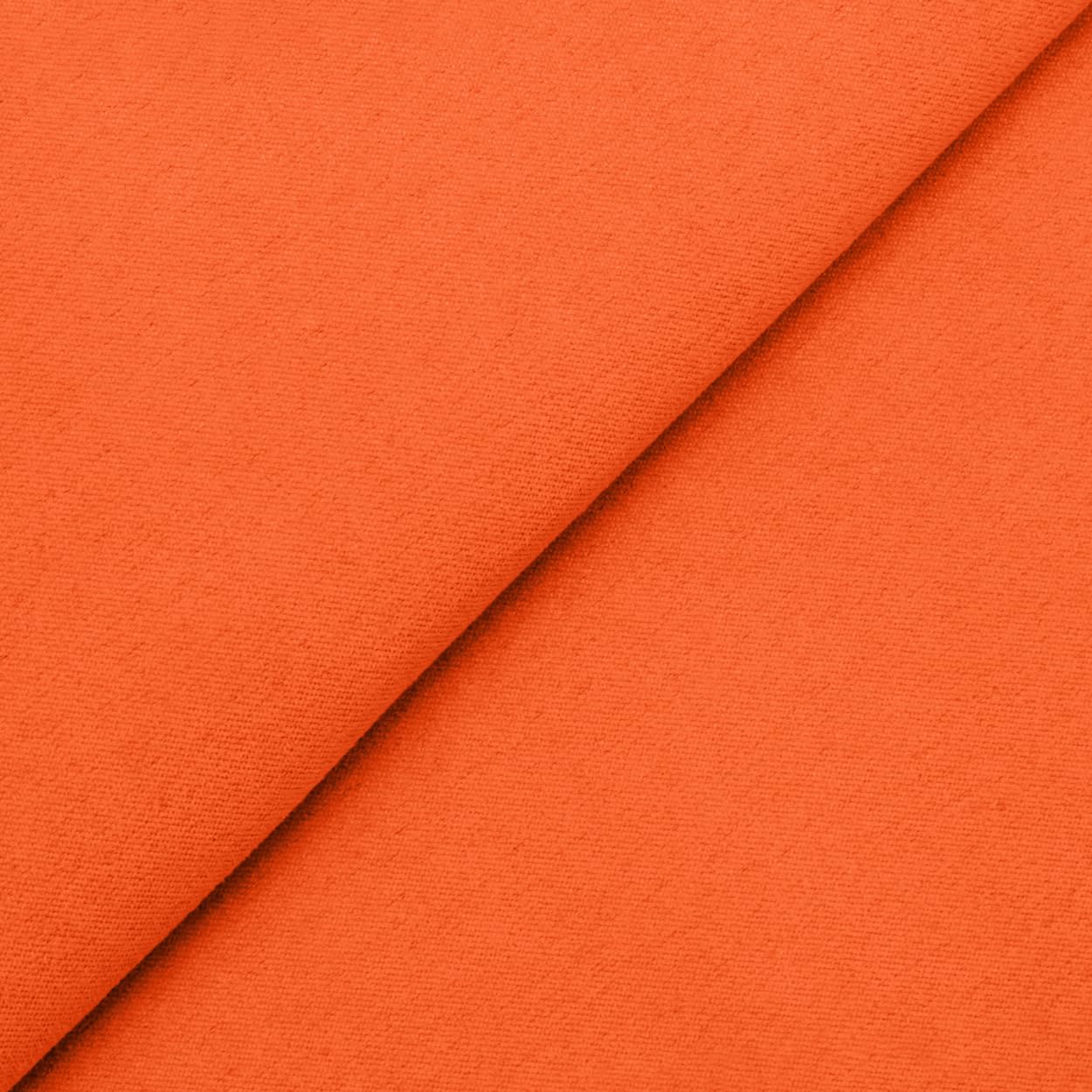 DESHOME Maia 15 Meter Stoff für Sofa, recycelt, Mikrofaser, wasserabweisend, samtige Optik, Meterware für Polstermöbel, Sessel, Kissen, Stühle, Möbel, Orange