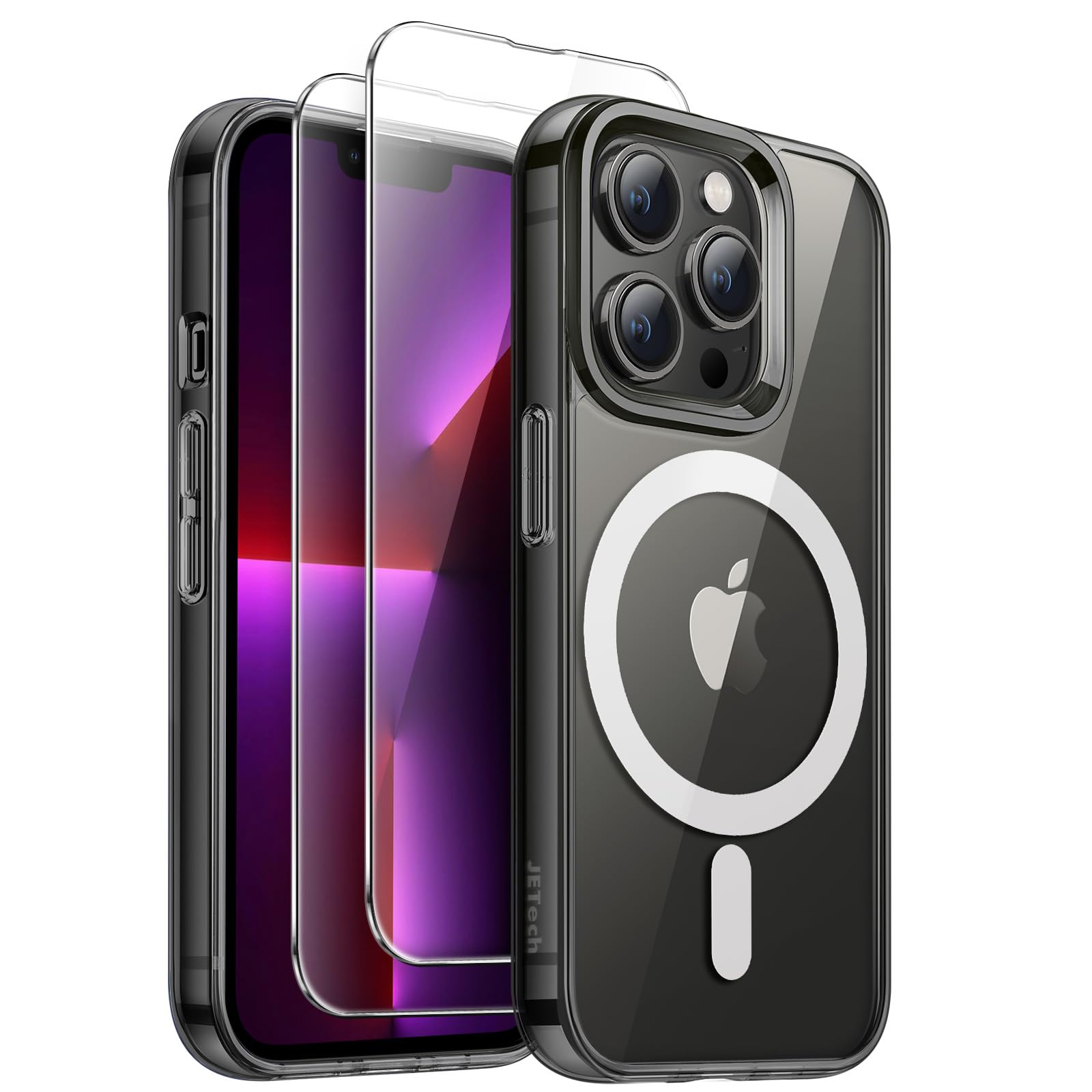 Amazon.co.jp: JETech 3 in 1 iPhone 13 Pro 6.1 インチ用 マグネット