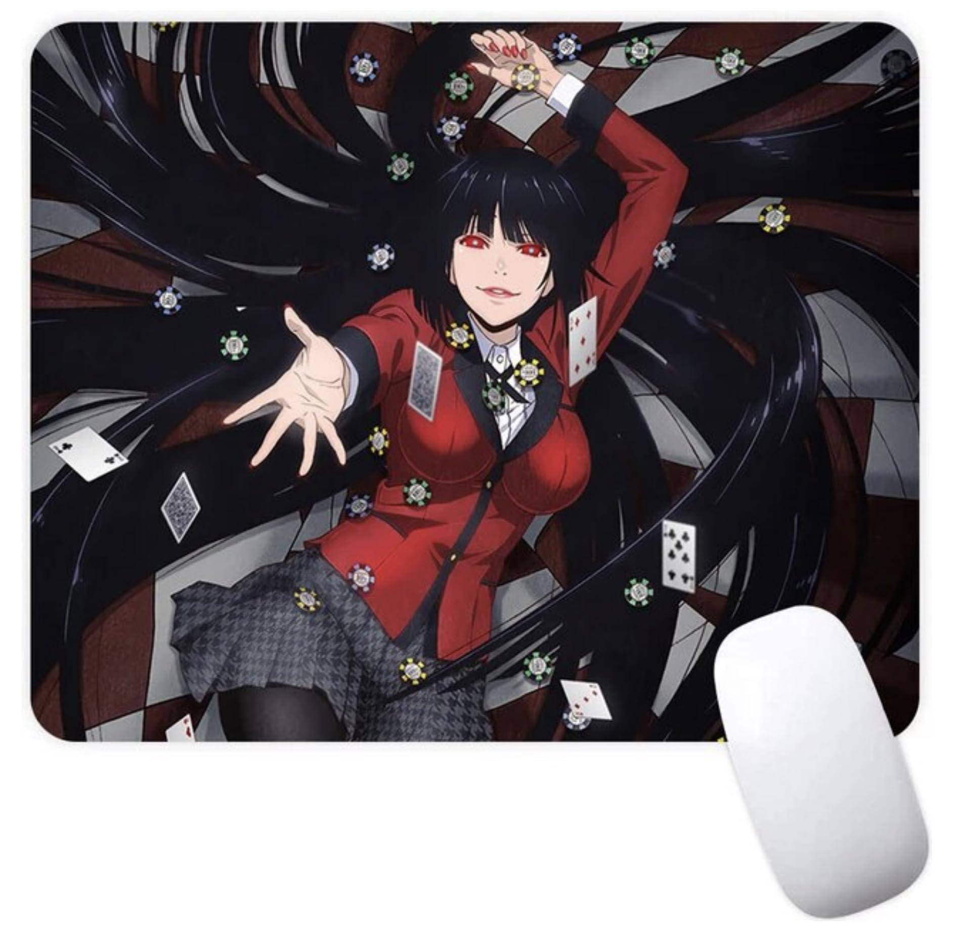 YUMEKOです。 Amazon.com: Pinstant Kakegurui Compulsive Gambler Yumeko Jabami