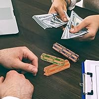 Vista 7 de L LIKED Paquete surtido de 150 envoltorios de monedas planos a rayas