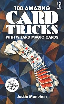 100 Amazing Card Tricks with Wizard Magic Cards Hey Presto Magic Book Magic Tricks and Tips with a classic Stripper Deck
