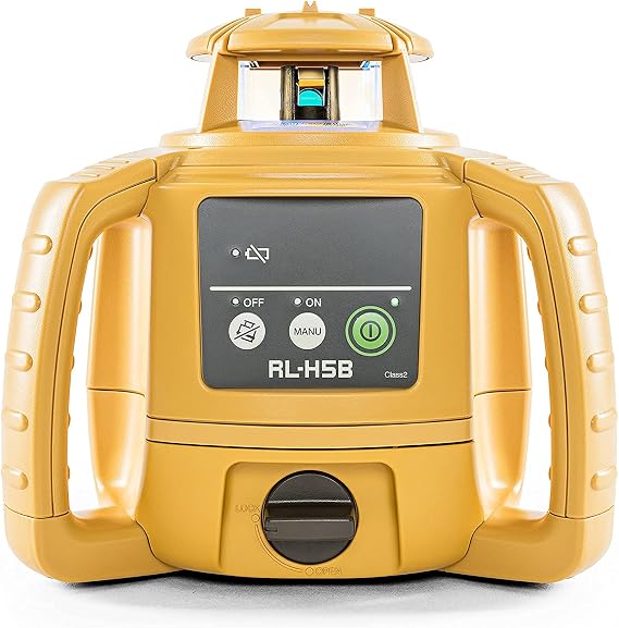TOPCON RL-H5B Self Leveling Horizontal Rotary Laser with Bonus Eden Field Book IP66 Rating Drop 400m
