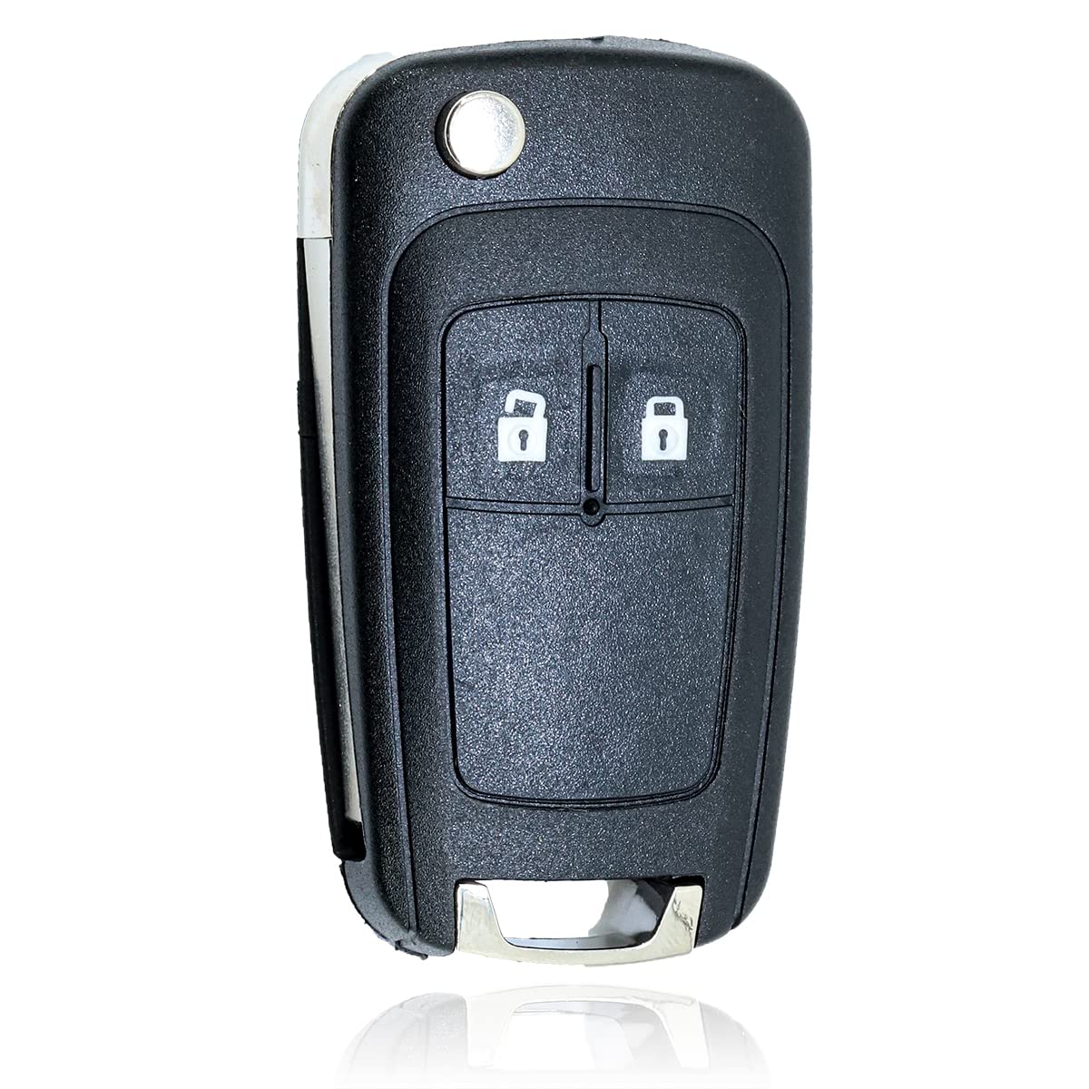 2 Button Replacement Remote Flip Key Fob Case Shell Fix For Compatible with Opel Vauxhall Buick Astra Insignia Vectra Chevrolet Cruze Aveo Spark Captiva Orlando
