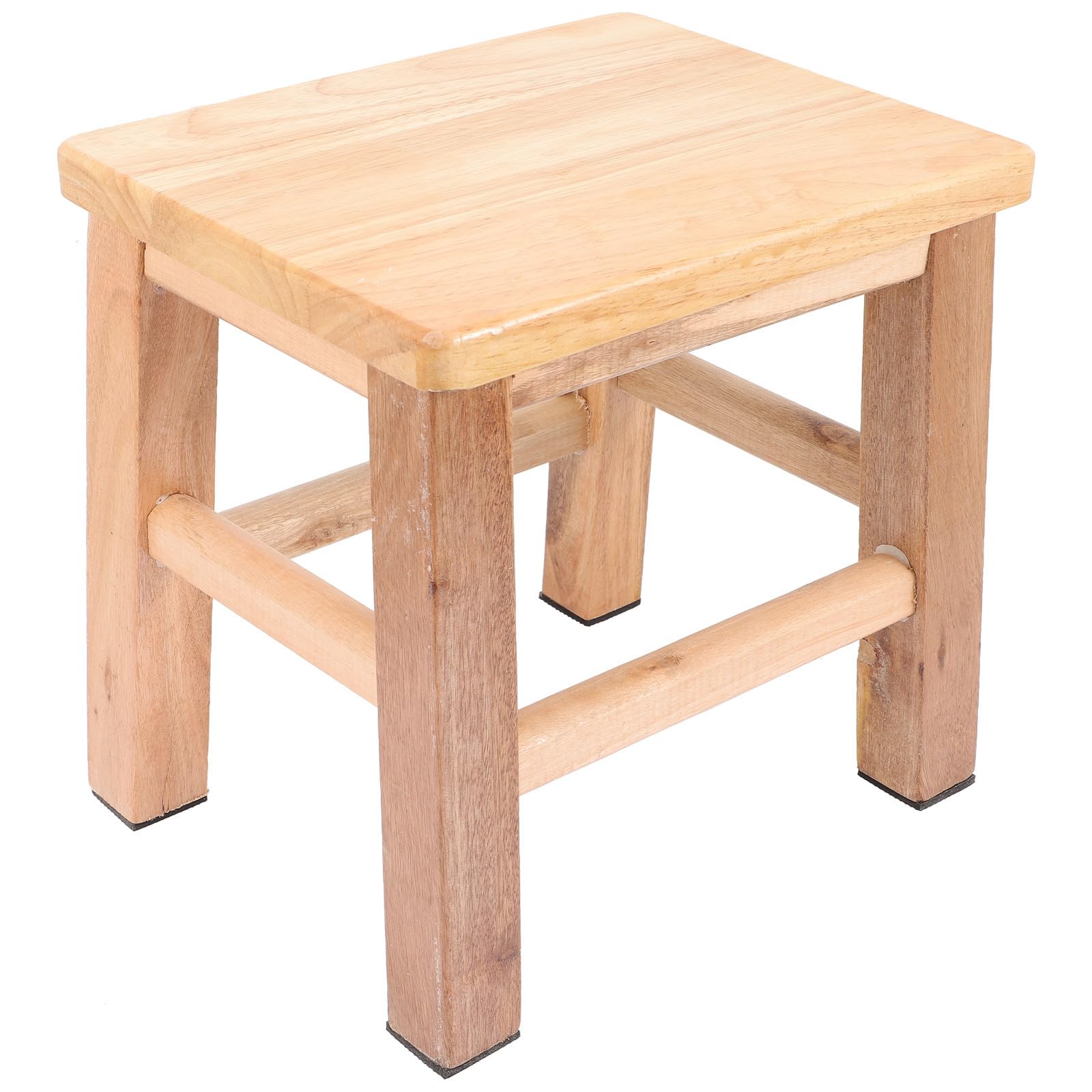 Toddmomy Taburete de Madera para Niños Pequeños, Antideslizante, 25cm