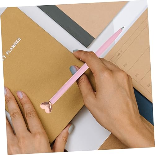 Miniatura 2 de STOBOK 36 Pcs Love Metal Pen Boligrafos Bonitos Para Mujer Ink Ballpoint Pens Daily Use Ballpoint Pen Ball Pen Gold Pens with Gold Ink Wedding Pens