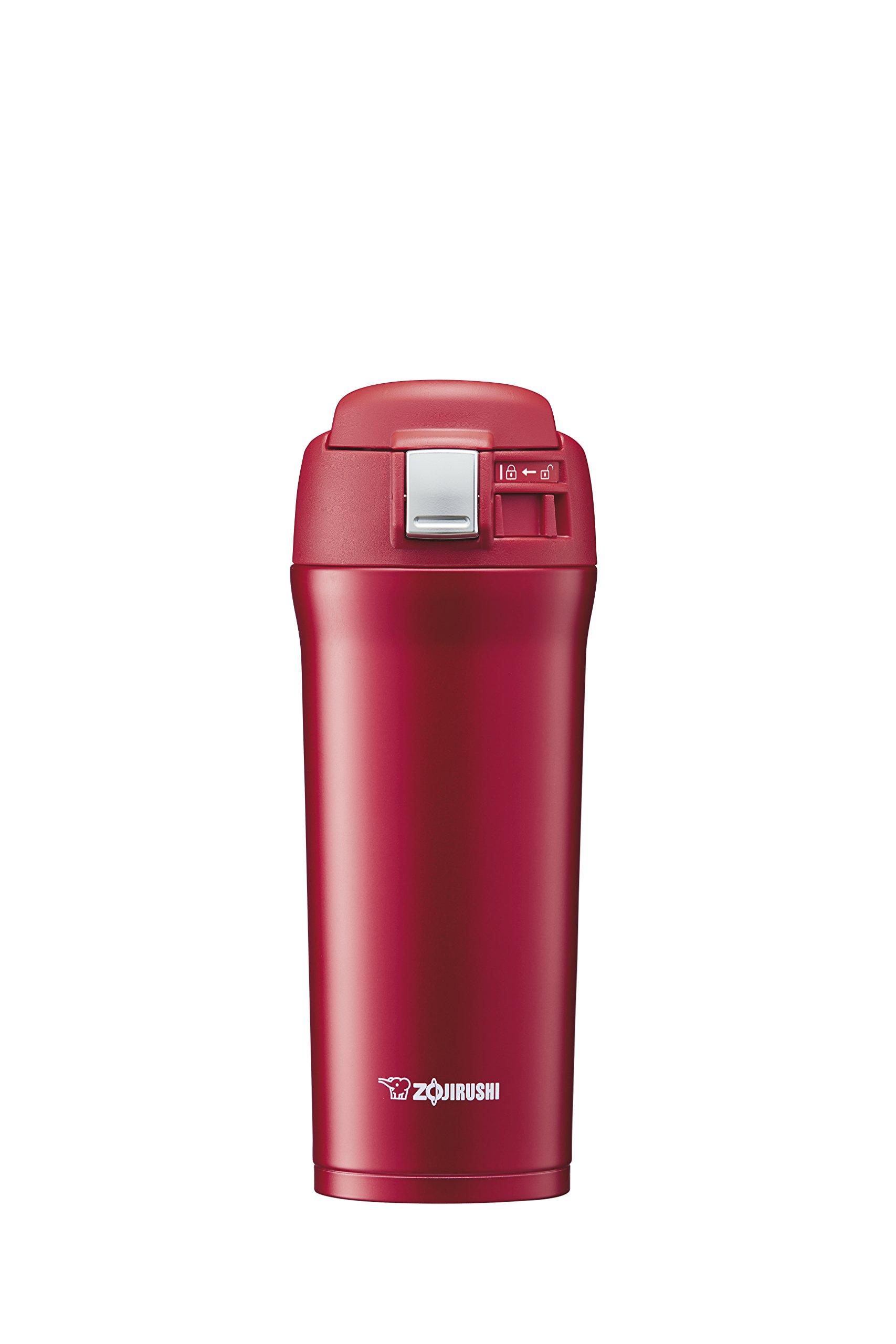 Zojirushi Termos dosificador, Rojo Cereza, 480 ml