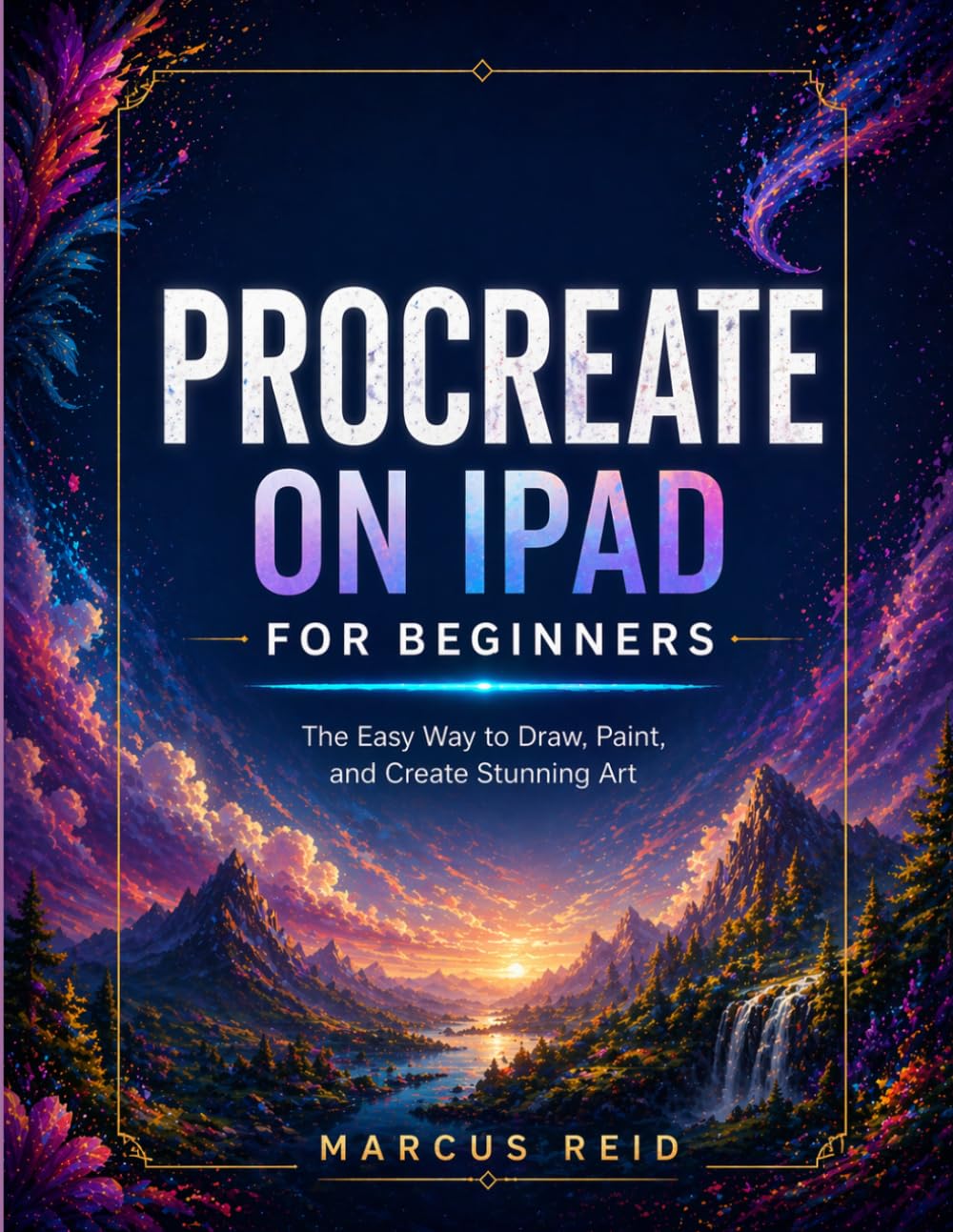 PROCREATE ON IPAD FOR BEGINNERS: The Easy Way to Draw, Paint, and Create Stunning Art