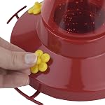 Perky-Pet 202FB Ports d'alimentation de fleurs de remplacement jaunes avec garde-abeilles