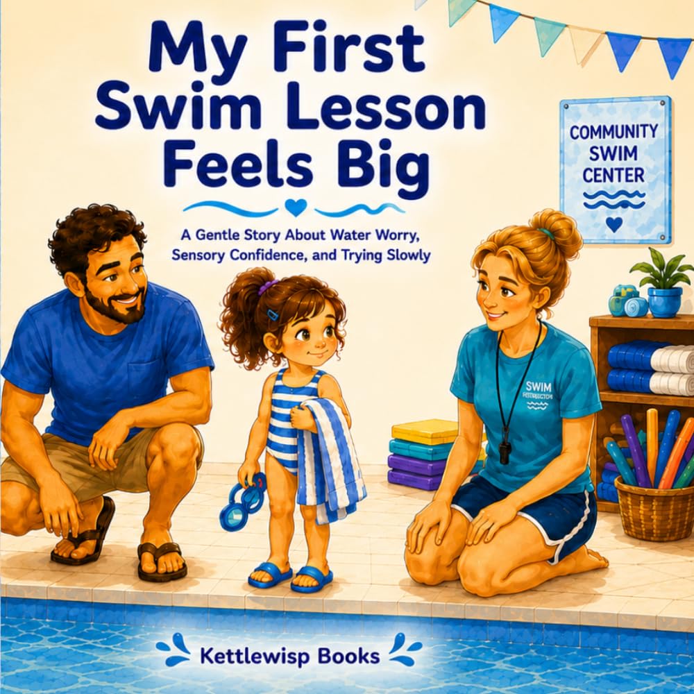 My First Swim Lesson Feels Big: A Gentle Story About Water Worries, Building Confidence, and Taking Things Slowly