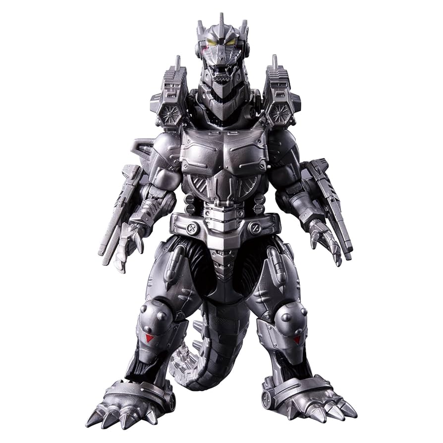 ムービーモンスターシリーズ 3式機龍<改>重武装型 ブラックver. Amazon.co.jp: [バンダイ(BANDAI)] ゴジラアクションフィギュア