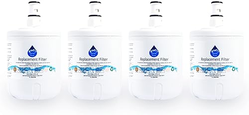 Miniatura 2 de 4-Pack – Whirlpool ed22texhw00 Frigorífico Filtro de agua de repuesto Cartucho de filtro de agua para nevera Whirlpool 8171413, 8171414 COMPATIBLES